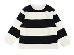 Name It black stribet loose bluse